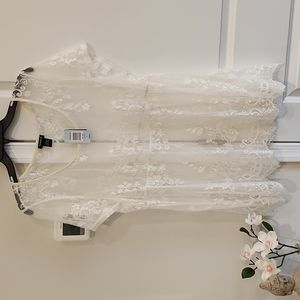 New With Tags Ivory Lace Baby Doll by Torrid 2